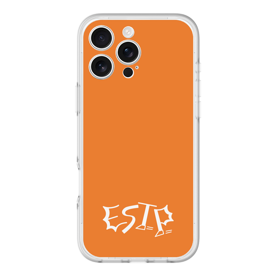Slim Protection Premium Case［ オリジナル - ESTP 起業家 - アルファベット - Orange ］