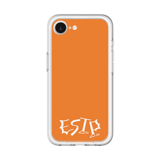 Slim Protection Premium Case［ Original - ESTP Entrepreneur - Alphabet - Orange ］
