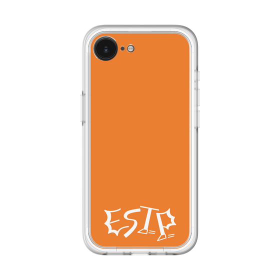 Slim Protection Premium Case［ Original - ESTP Entrepreneur - Alphabet - Orange ］