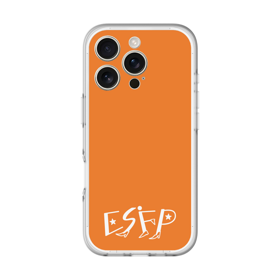 Slim Protection Premium Case［ オリジナル - ESFP エンターテイナー - アルファベット - Orange ］