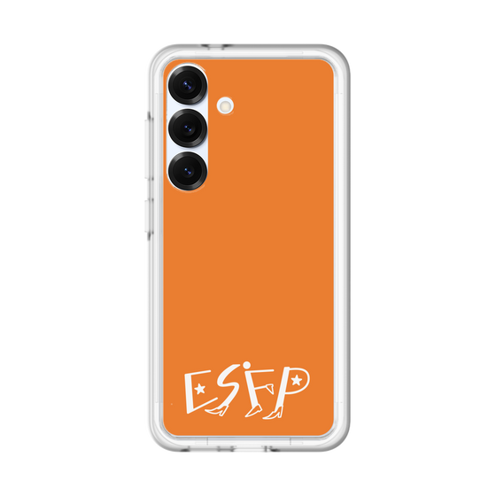 Slim Protection Premium Case［ Original - ESFP Entertainer - Alphabet - Orange ］