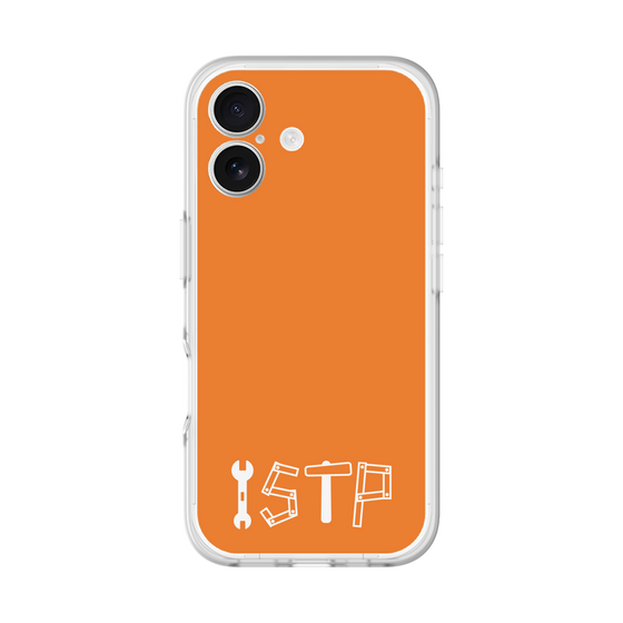 Slim Protection Premium Case［ オリジナル - ISTP 巨匠 - アルファベット - Orange ］