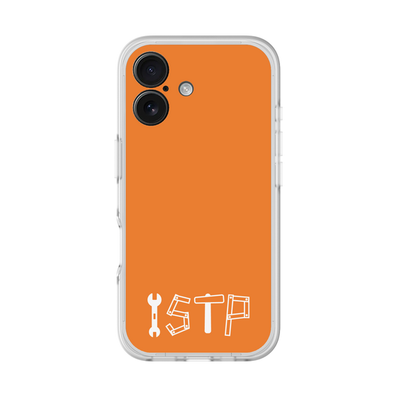 Slim Protection Premium Case［ オリジナル - ISTP 巨匠 - アルファベット - Orange ］