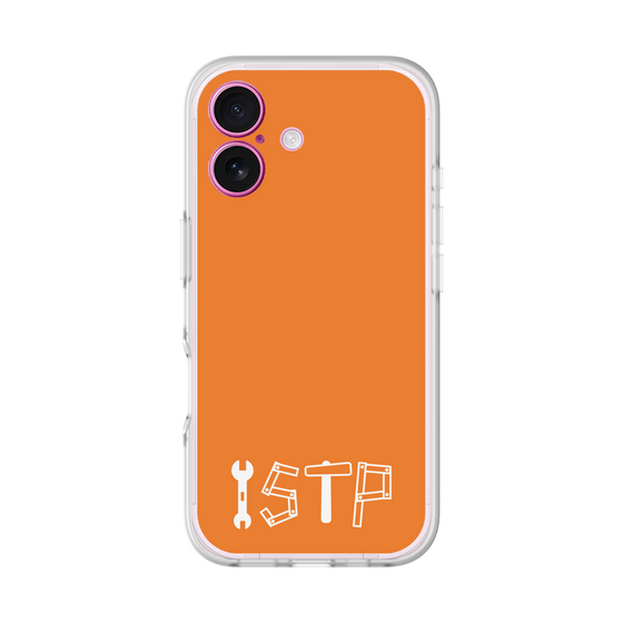 Slim Protection Premium Case［ オリジナル - ISTP 巨匠 - アルファベット - Orange ］