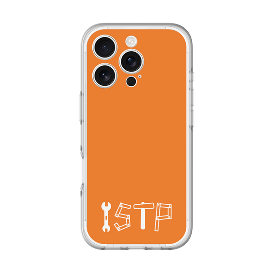 Slim Protection Premium Case［ オリジナル - ISTP 巨匠 - アルファベット - Orange ］
