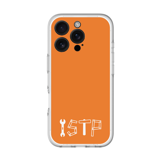 Slim Protection Premium Case［ オリジナル - ISTP 巨匠 - アルファベット - Orange ］