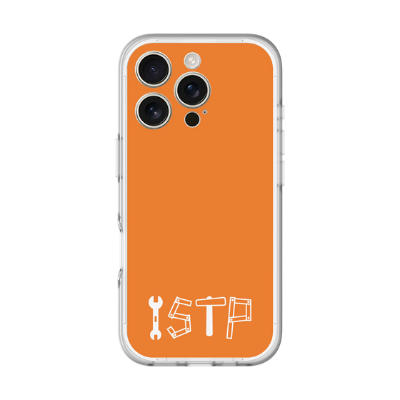 Slim Protection Premium Case［ オリジナル - ISTP 巨匠 - アルファベット - Orange ］