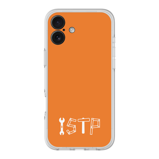 Slim Protection Premium Case［ オリジナル - ISTP 巨匠 - アルファベット - Orange ］