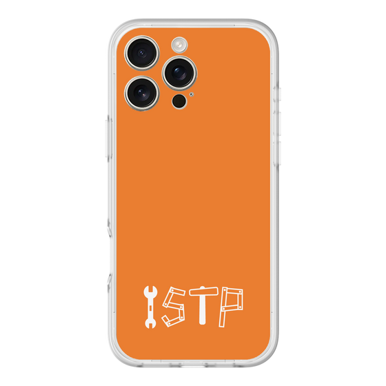 Slim Protection Premium Case［ オリジナル - ISTP 巨匠 - アルファベット - Orange ］