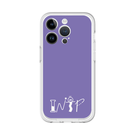 Slim Protection Premium Case［ オリジナル - INTP 論理学者 - アルファベット - Purple ］