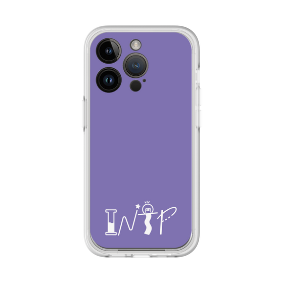 Slim Protection Premium Case［ オリジナル - INTP 論理学者 - アルファベット - Purple ］