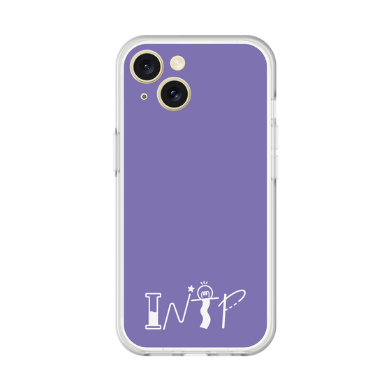 Slim Protection Premium Case［ オリジナル - INTP 論理学者 - アルファベット - Purple ］