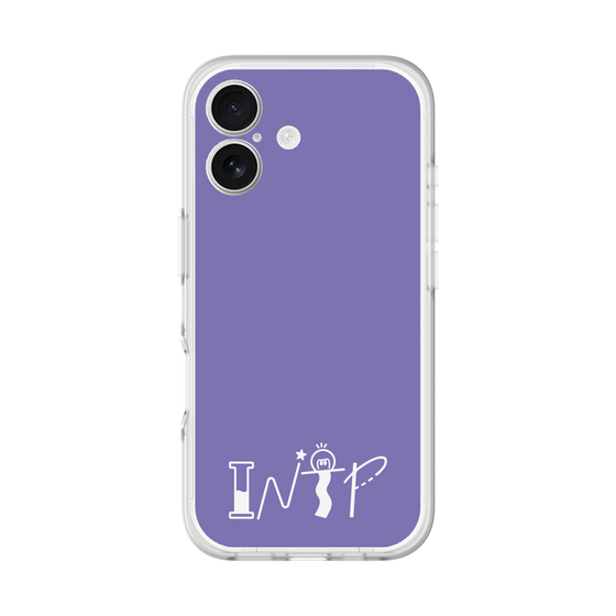 Slim Protection Premium Case［ オリジナル - INTP 論理学者 - アルファベット - Purple ］