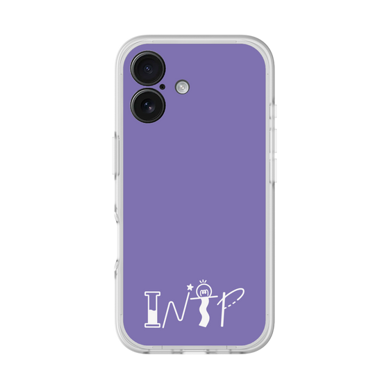 Slim Protection Premium Case［ オリジナル - INTP 論理学者 - アルファベット - Purple ］