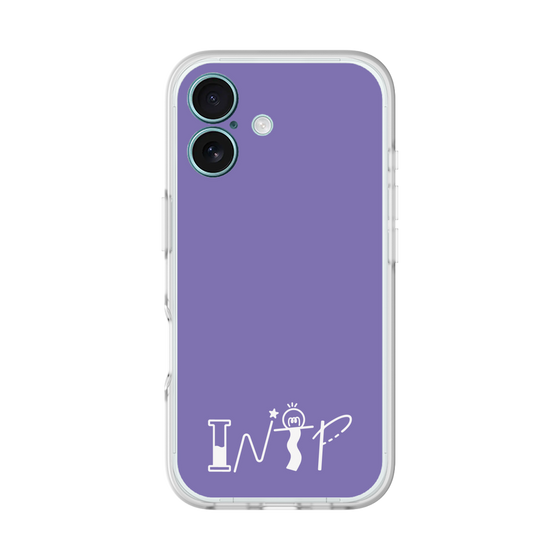 Slim Protection Premium Case［ オリジナル - INTP 論理学者 - アルファベット - Purple ］