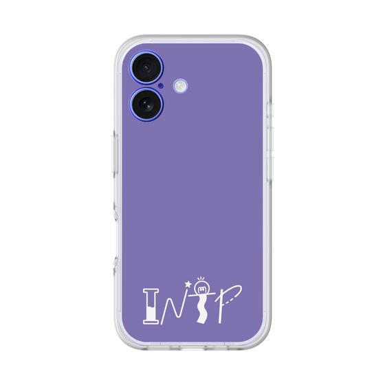 Slim Protection Premium Case［ オリジナル - INTP 論理学者 - アルファベット - Purple ］