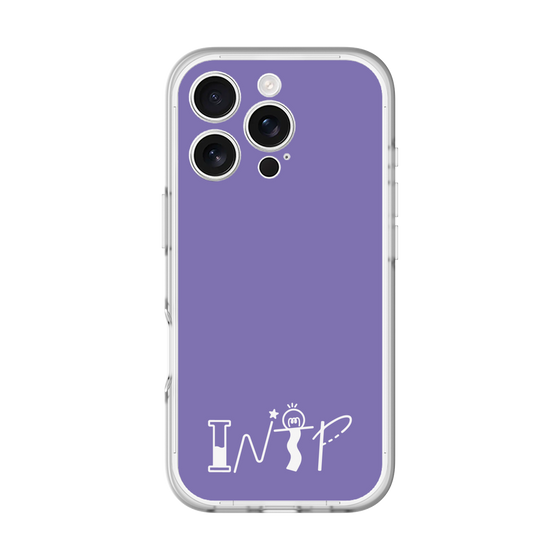 Slim Protection Premium Case［ オリジナル - INTP 論理学者 - アルファベット - Purple ］