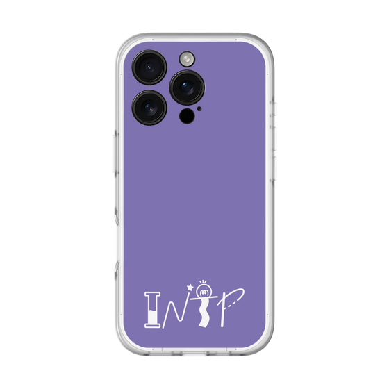 Slim Protection Premium Case［ オリジナル - INTP 論理学者 - アルファベット - Purple ］