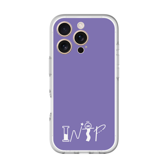 Slim Protection Premium Case［ オリジナル - INTP 論理学者 - アルファベット - Purple ］