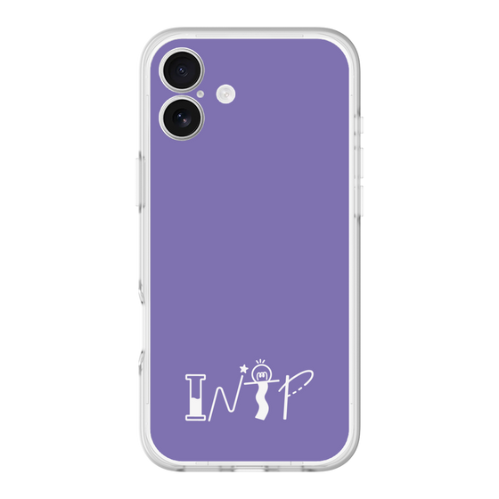 Slim Protection Premium Case［ オリジナル - INTP 論理学者 - アルファベット - Purple ］