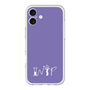 Slim Protection Premium Case［ オリジナル - INTP 論理学者 - アルファベット - Purple ］