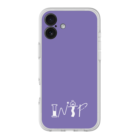 Slim Protection Premium Case［ オリジナル - INTP 論理学者 - アルファベット - Purple ］