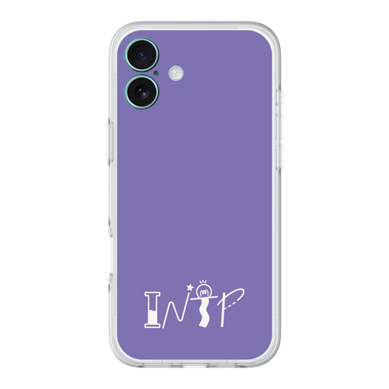 Slim Protection Premium Case［ オリジナル - INTP 論理学者 - アルファベット - Purple ］