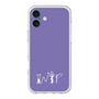 Slim Protection Premium Case［ オリジナル - INTP 論理学者 - アルファベット - Purple ］