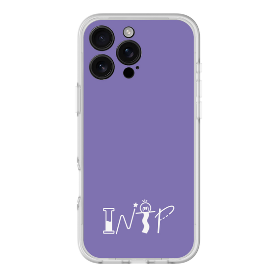 Slim Protection Premium Case［ オリジナル - INTP 論理学者 - アルファベット - Purple ］
