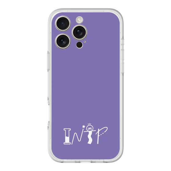 Slim Protection Premium Case［ オリジナル - INTP 論理学者 - アルファベット - Purple ］