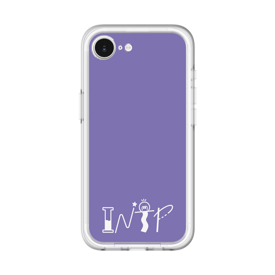 Slim Protection Premium Case［ Original - INTP Logician - Alphabet - Purple ］