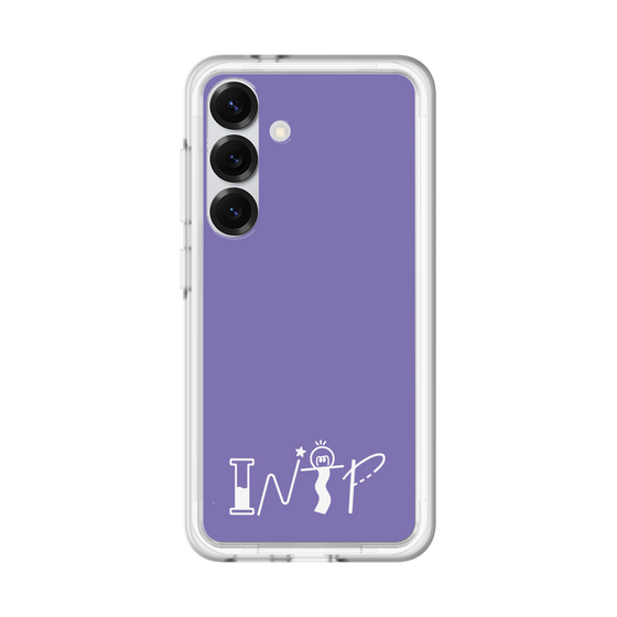 Slim Protection Premium Case［ Original - INTP Logician - Alphabet - Purple ］