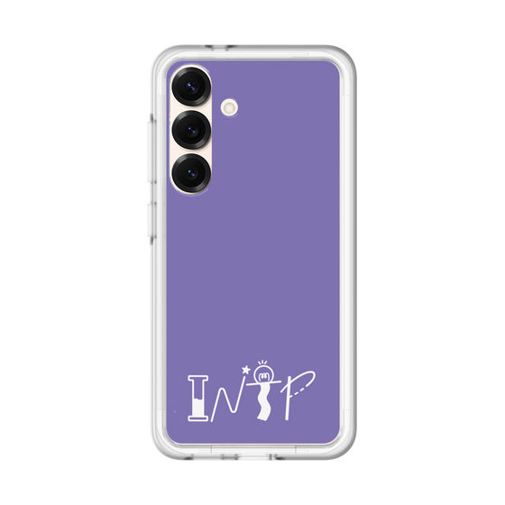 Slim Protection Premium Case［ Original - INTP Logician - Alphabet - Purple ］