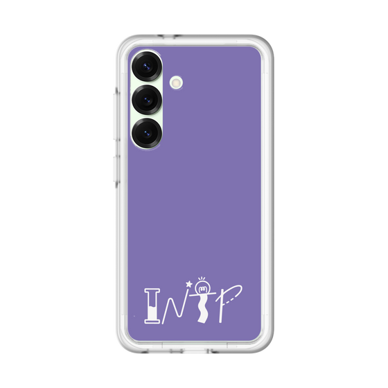 Slim Protection Premium Case［ Original - INTP Logician - Alphabet - Purple ］