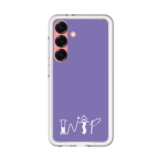 Slim Protection Premium Case［ Original - INTP Logician - Alphabet - Purple ］