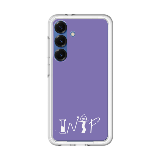 Slim Protection Premium Case［ Original - INTP Logician - Alphabet - Purple ］