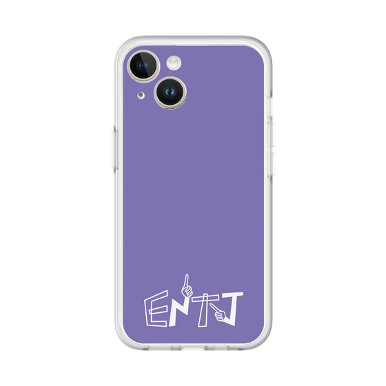 Slim Protection Premium Case［ オリジナル - ENTJ 指揮官 - アルファベット - Purple ］
