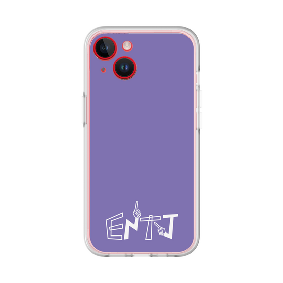Slim Protection Premium Case［ オリジナル - ENTJ 指揮官 - アルファベット - Purple ］