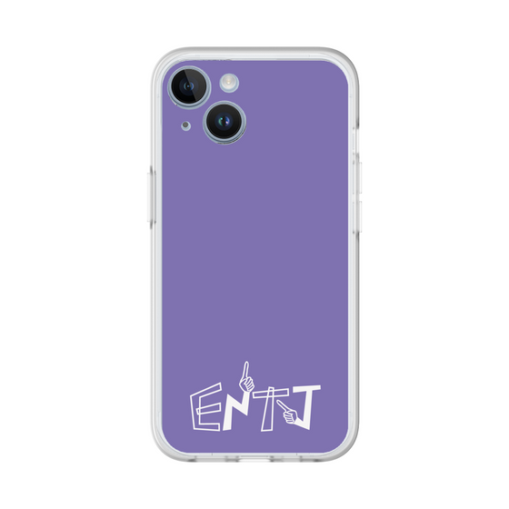 Slim Protection Premium Case［ オリジナル - ENTJ 指揮官 - アルファベット - Purple ］
