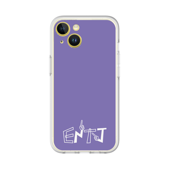 Slim Protection Premium Case［ オリジナル - ENTJ 指揮官 - アルファベット - Purple ］