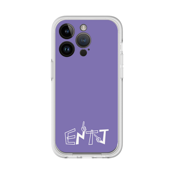 Slim Protection Premium Case［ オリジナル - ENTJ 指揮官 - アルファベット - Purple ］