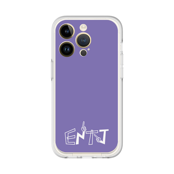 Slim Protection Premium Case［ オリジナル - ENTJ 指揮官 - アルファベット - Purple ］