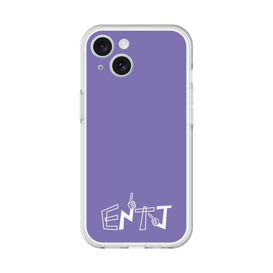 Slim Protection Premium Case［ オリジナル - ENTJ 指揮官 - アルファベット - Purple ］