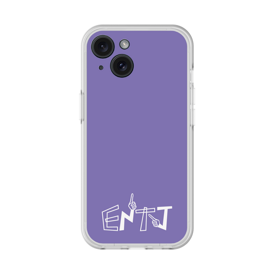 Slim Protection Premium Case［ オリジナル - ENTJ 指揮官 - アルファベット - Purple ］