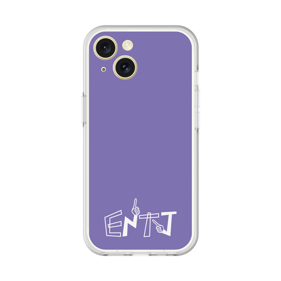Slim Protection Premium Case［ オリジナル - ENTJ 指揮官 - アルファベット - Purple ］
