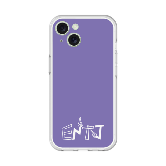 Slim Protection Premium Case［ オリジナル - ENTJ 指揮官 - アルファベット - Purple ］