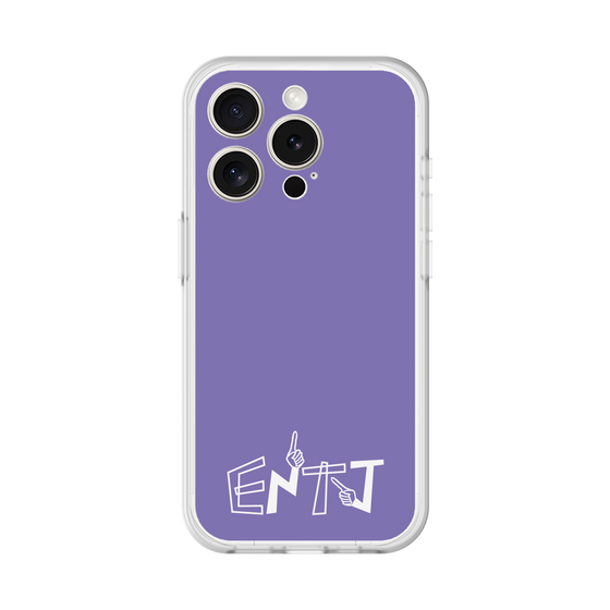 Slim Protection Premium Case［ オリジナル - ENTJ 指揮官 - アルファベット - Purple ］