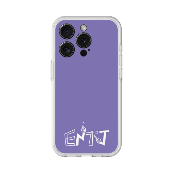 Slim Protection Premium Case［ オリジナル - ENTJ 指揮官 - アルファベット - Purple ］