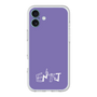 Slim Protection Premium Case［ オリジナル - ENTJ 指揮官 - アルファベット - Purple ］