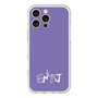 Slim Protection Premium Case［ オリジナル - ENTJ 指揮官 - アルファベット - Purple ］